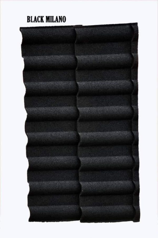 Black Milano Roof Tile